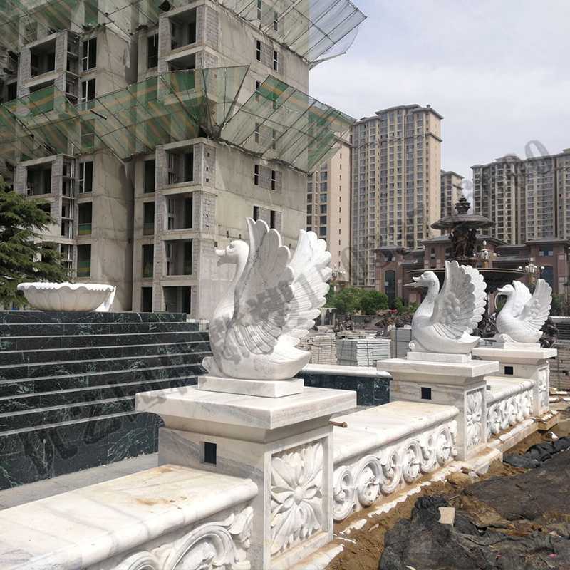 石雕噴泉，石雕天鵝噴泉，大理石天鵝噴泉2.jpg