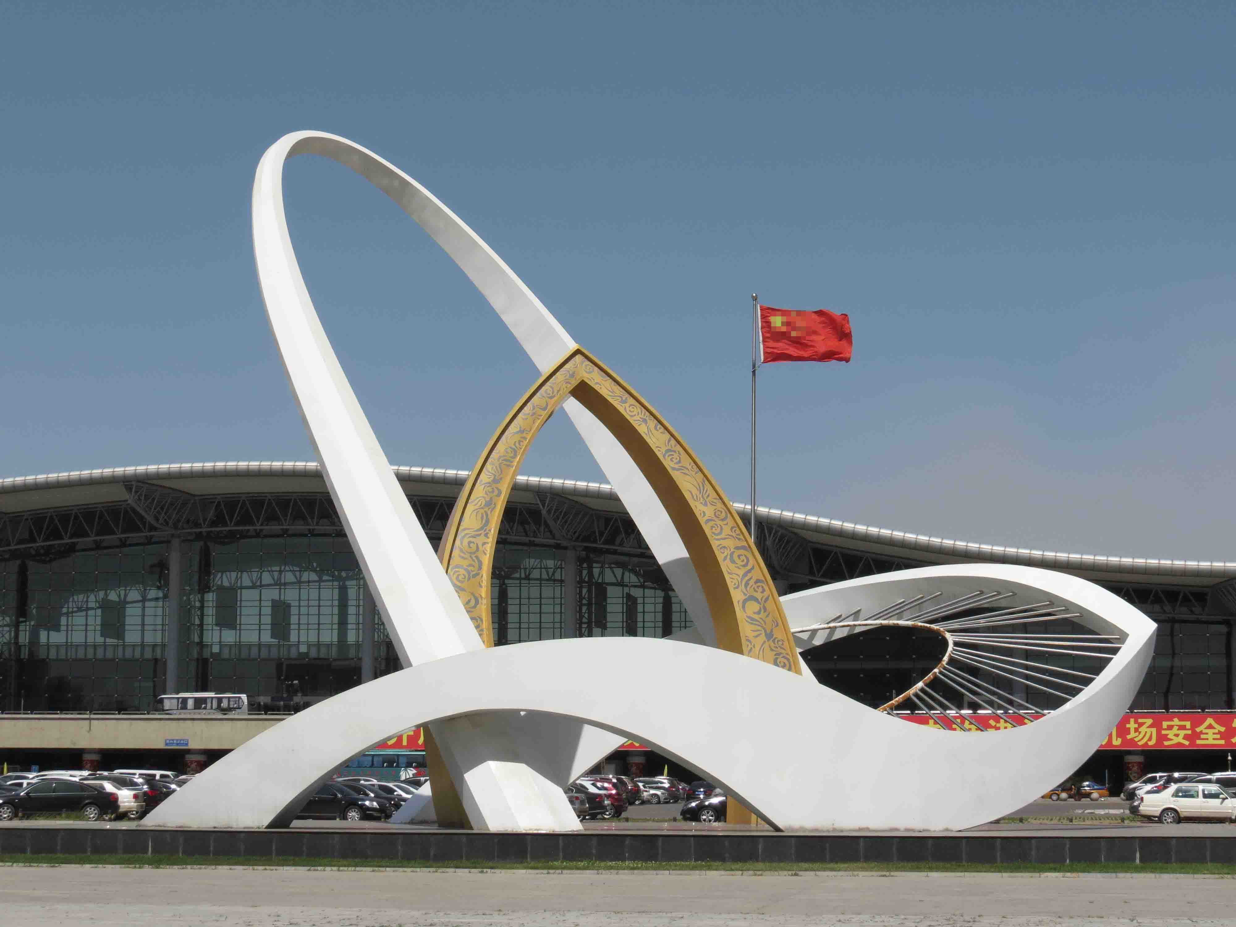 大型機(jī)場(chǎng)雕塑，大型廣場(chǎng)雕塑，機(jī)場(chǎng)廣場(chǎng)雕塑